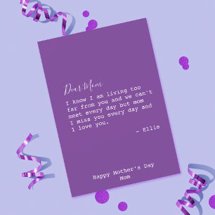 Carte Mère Mère jour qui lui manque