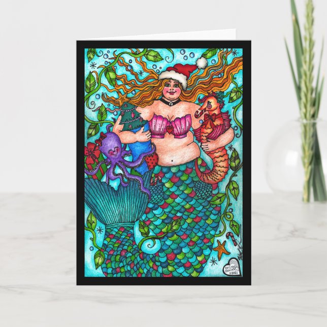 Carte mère Noël (Devant)