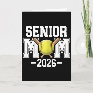 Carte Mère senior de softball, Cl de 2026, soirée senior