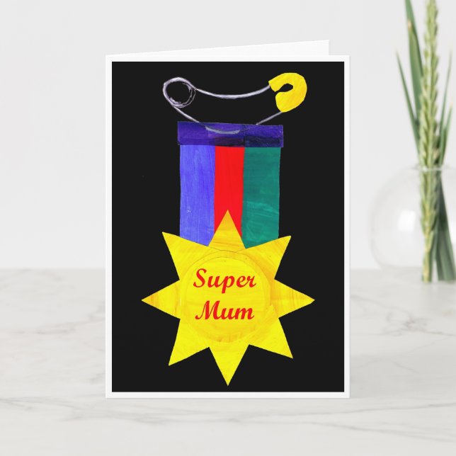 Carte mère 'SuperMum' (Devant)