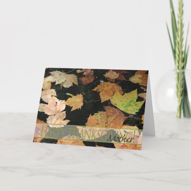 Carte mère Thanksgiving (Devant)