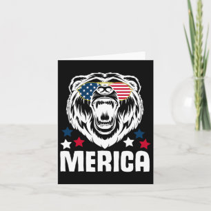 Carte Merica Lunettes de soleil 4 juillet Drapeau améric
