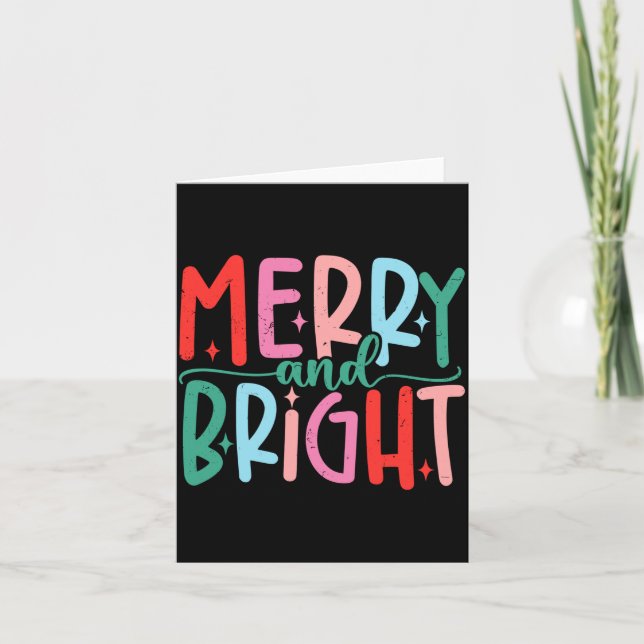 Carte Merry &amp; Bright Moody &amp; Uptight Matching Co (Devant)
