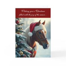 Merry and Mane Christmas Card