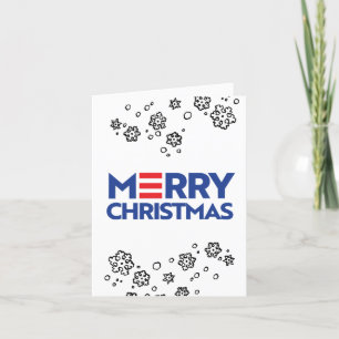 Carte MERRY (Biden Harris) NOËL