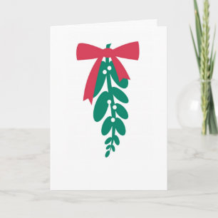 Carte Merry Kissmas WagsToWish_Mistletoe