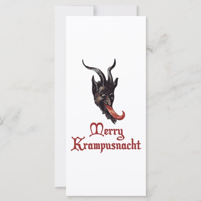 Carte Merry Krampusnacht (Devant)