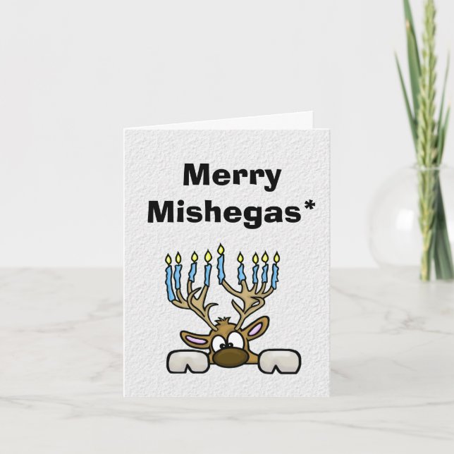 Carte Merry Mishegas Chrismukkah (Devant)