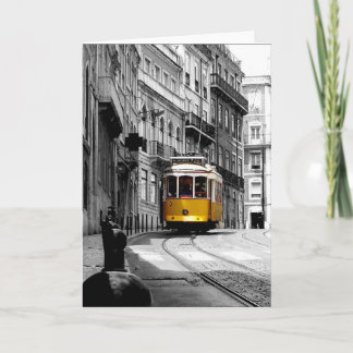 Carte Merveilleuse ligne de tramway 28 à Lisbonne