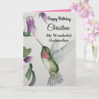 Merveilleuse Mère-Godmère Joyeux Colibri