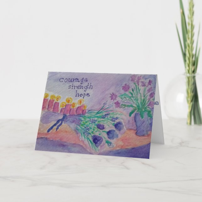 Carte Mes condoléances (Devant)