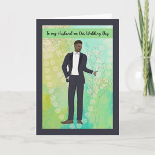 Carte Message au mari le jour du mariage