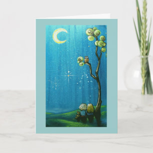 Carte Message d'anniversaire d'une étoile
