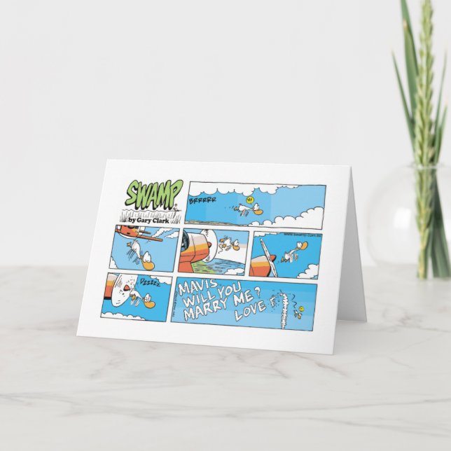 Carte Message du marais (Devant)