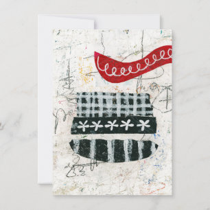 Carte Messy Sunday Greeting Card