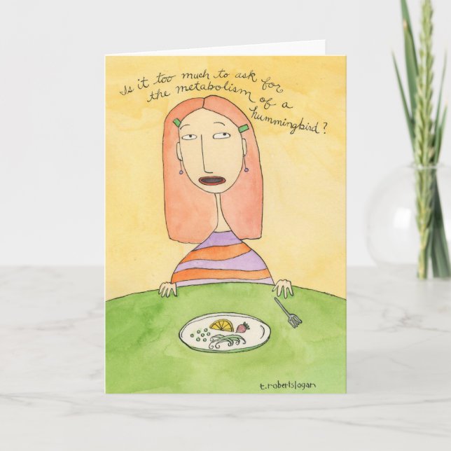 Carte Métabolisme d'un colibri (Devant)