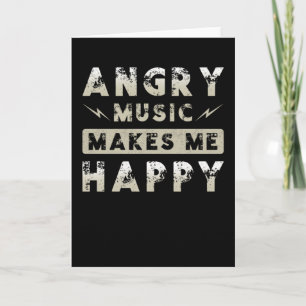 Carte Metal Music Angry Music