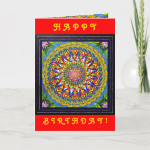 Carte Metamorphose (carte d'anniversaire)