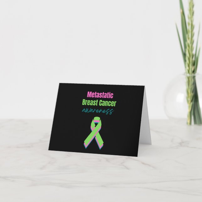 Carte Metastatic Breast Cancer Awareness  (Devant)