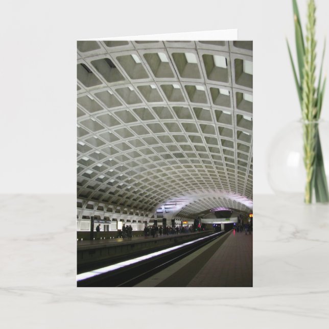 Carte Métro de Washington DC (Devant)