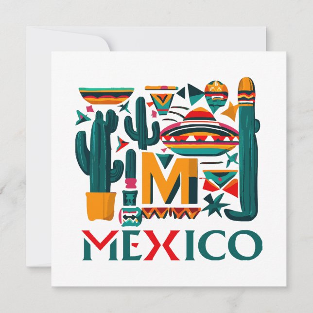 CARTE MEXIQUE (Devant)