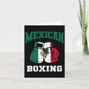 Carte Mexique Gants de boxe Mexique Pride Patriotic Mens