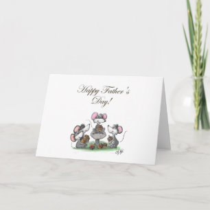 Carte Mic, Mac et Moe's Happy Fête des pères
