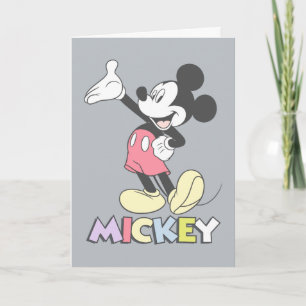 Carte Mickey classique