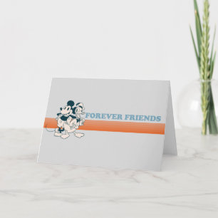 Carte Mickey & Donald - Forever Friends