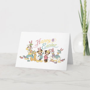 Carte Mickey et ses amis   Joyeuses Pâques
