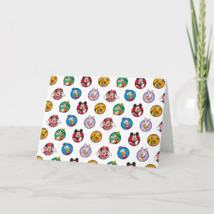 Carte Mickey & Friends Motif Cercles Classiques