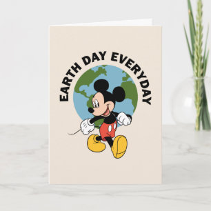 Carte Mickey   Jour de la Terre Tous les Jours