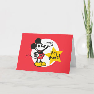 Carte Mickey Mouse - Hey Là !