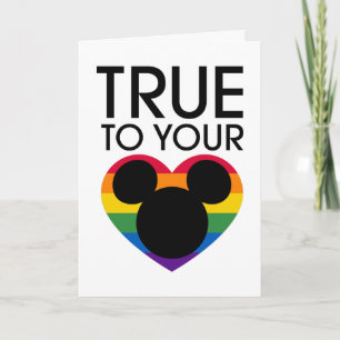 Carte Mickey   True to Your Heart
