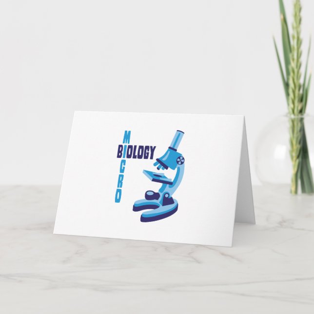 Carte Microbiologie (Devant)