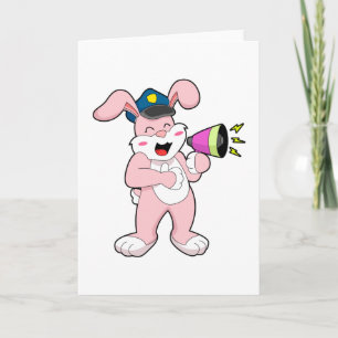 Carte Microphone de l'officier de police de Rabbit