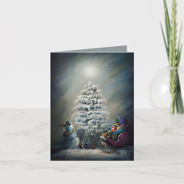 Carte Midnight Christmas Magic (Devant)