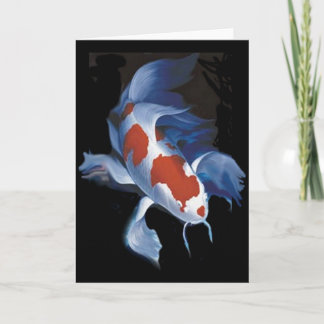 Carte Mighty Butterfly Koi