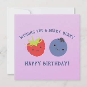 Carte Mignon ayez les baies d'un Kawaii de joyeux