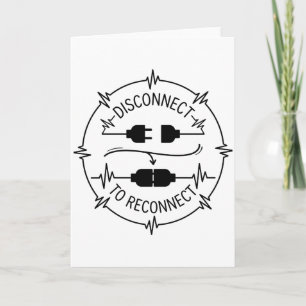 Carte Mignon désintoxication numérique déconnexion pour