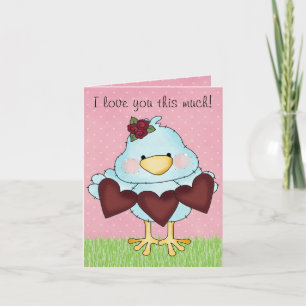 Carte mignonne de Saint-Valentin pour des enfants