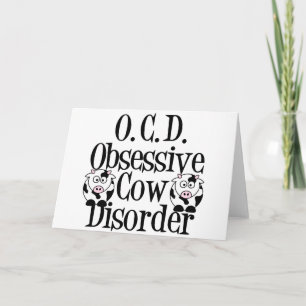 Carte Mignonne de vache