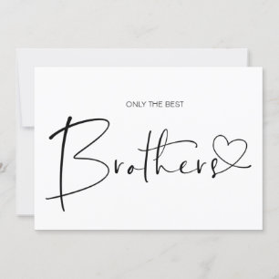 Carte Mignonne Grossesse Révéler Frère Nous attendons bé