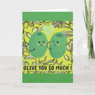 Carte Mignonne Olive Vous Je Vous Aime
