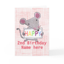 Mignonne petite souris dit JEUX ANNIVERSAIRE