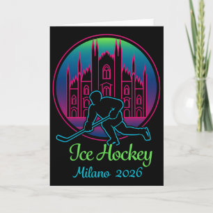 Carte Milan 2026 Hockey sur glace Hiver 2026 Et Duomo Di