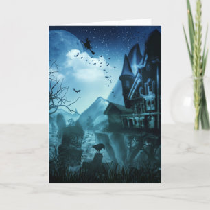 Carte Milieux abstraits de Halloween