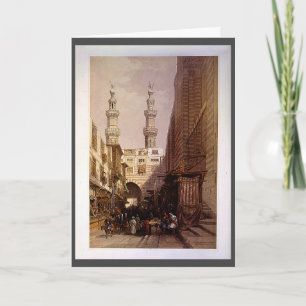 Carte Minarets & Entrée de Metwaleys Roberts/Haghe Art
