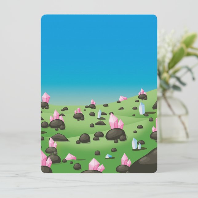 Carte Mine de diamants (Debout devant)