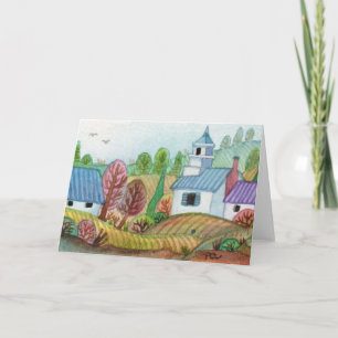 Carte Mini Farmland Lakescape